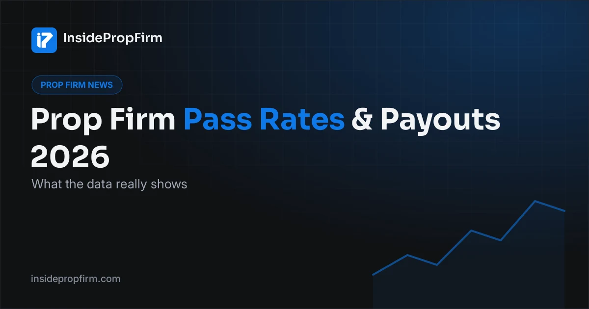 Prop Firm Pass Rates & Payouts in 2026: What the Data Really Shows